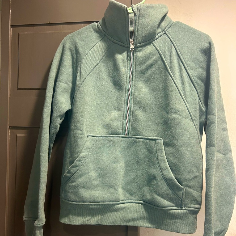 Danskin Green Half-Zip Crewneck - Size S
